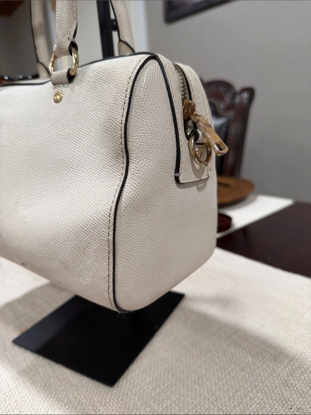 Coach Rowan pebble Leather hand bag